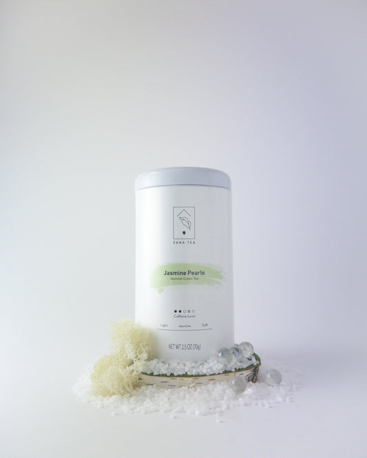 Jasmine Pearls Jasmine Green Tea Tin Can
