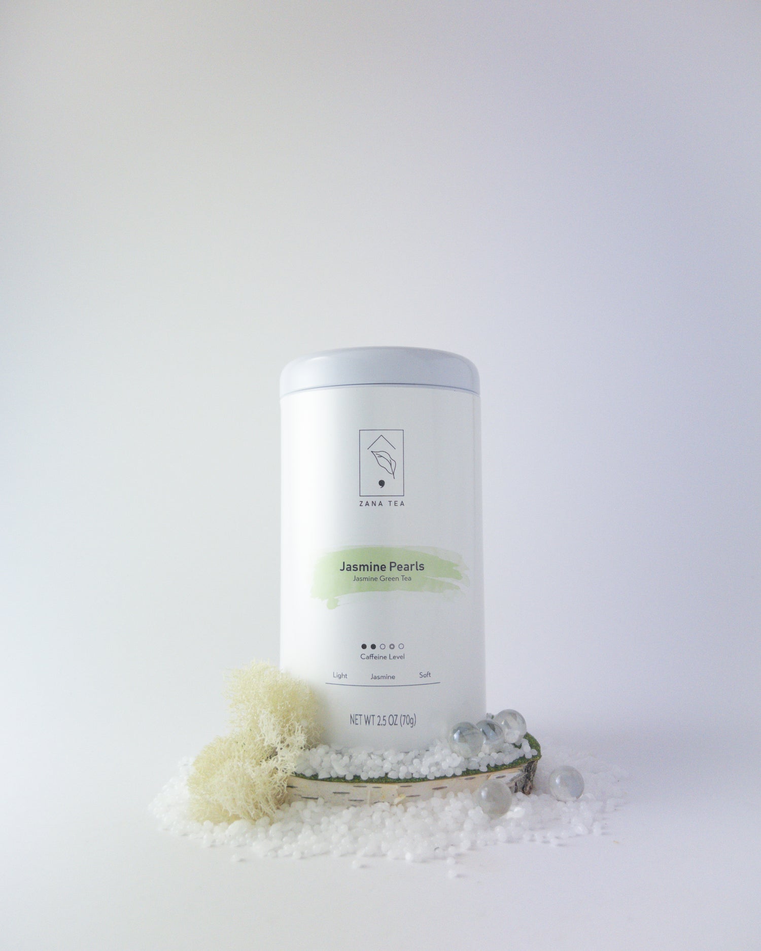 Jasmine Pearls Jasmine Green Tea Tin Can
