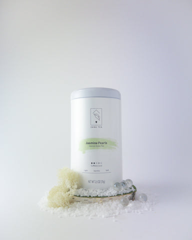 Jasmine Pearls Jasmine Green Tea Tin Can